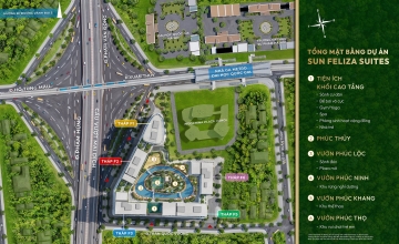 Bảng hàng mới nhất chung cư 6 sao Sun Feliza Suites Cầu Giấy